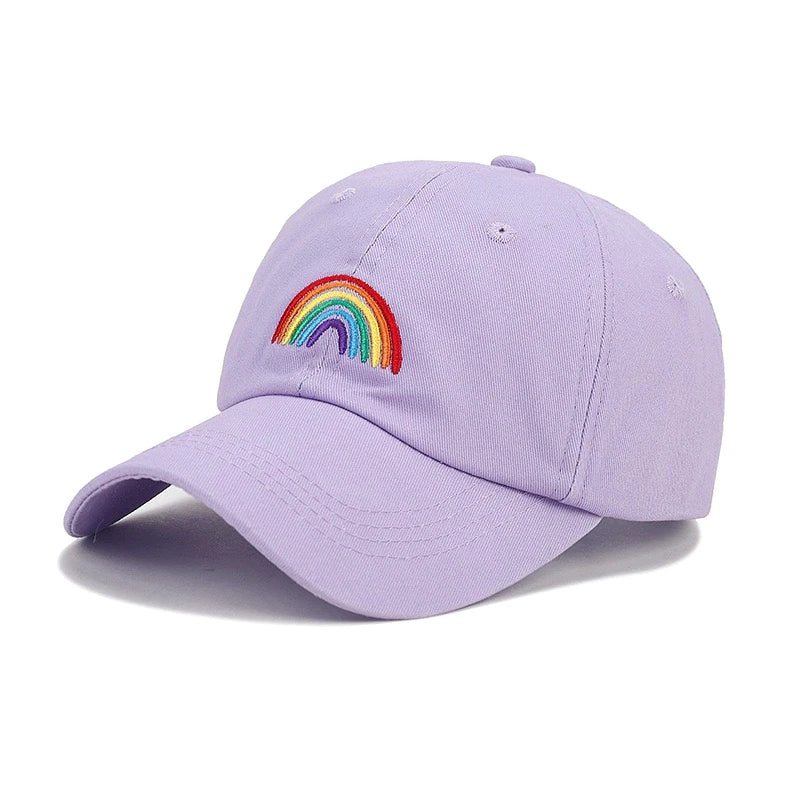 Shining Rainbow Men's Cotton Baseball Cap – view 3