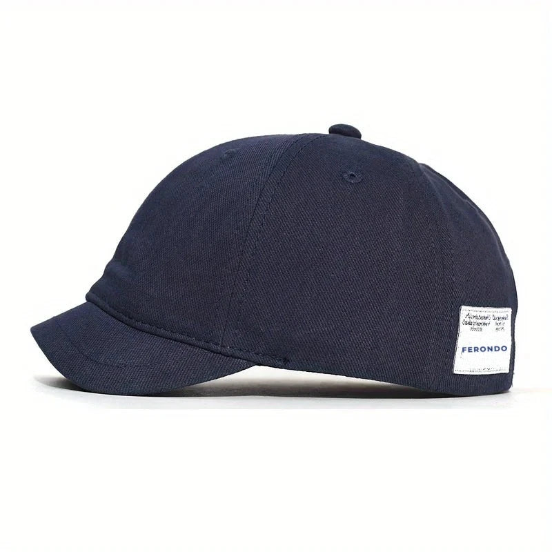 Mistral Men's Short Brim Cotton Baseball Cap – view 5