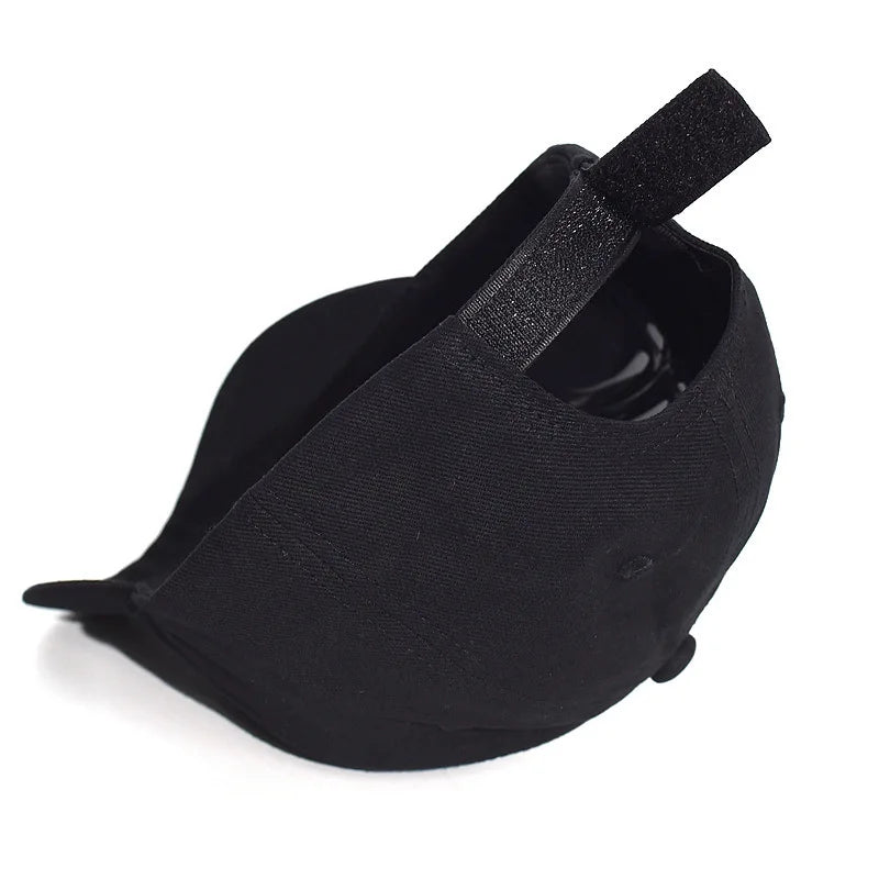 Mistral Men's Short Brim Cotton Baseball Cap – view 9