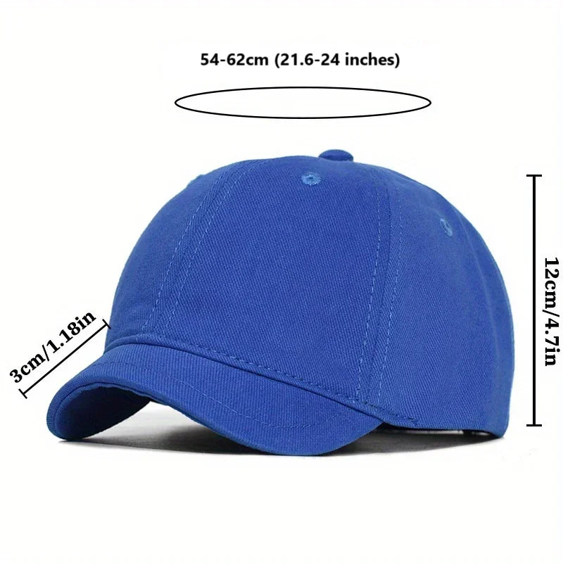 Mistral Men's Short Brim Cotton Baseball Cap – view 10