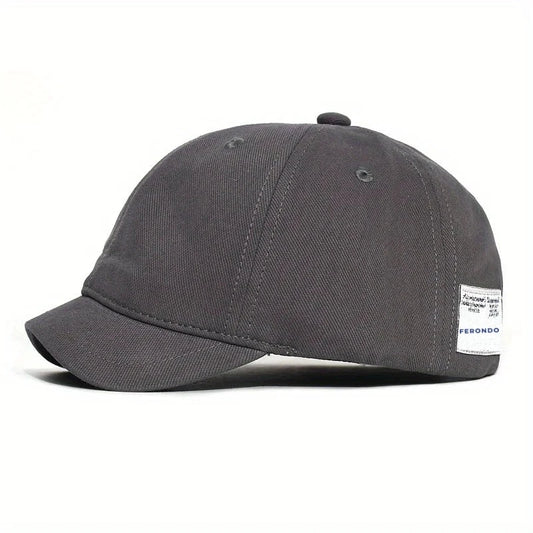 Mistral Men's Short Brim Cotton Baseball Cap – view 1