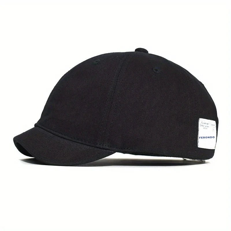 Mistral Men's Short Brim Cotton Baseball Cap – view 3