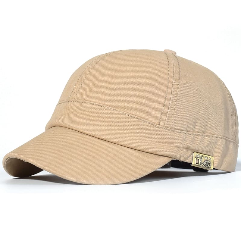Men's Plain Short Brim Baseball Cap – view 5