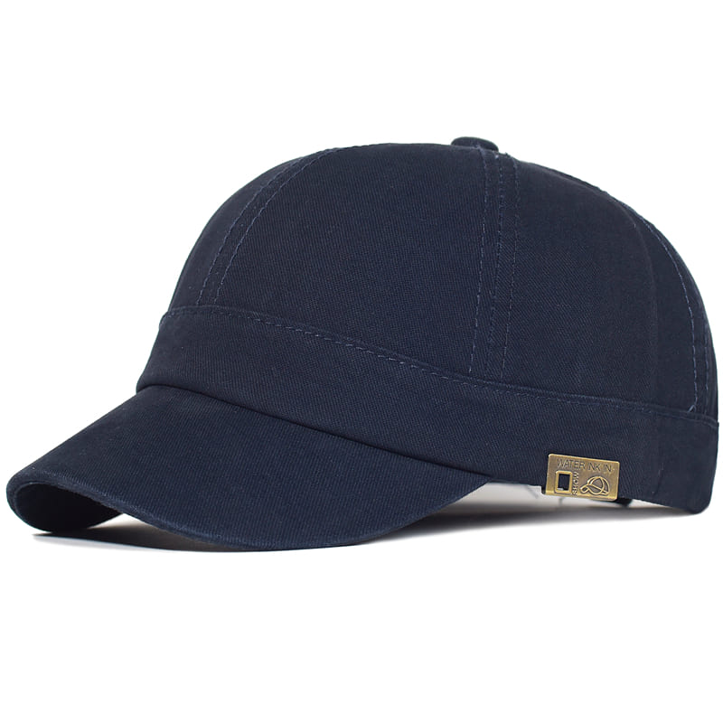 Men's Plain Short Brim Baseball Cap – view 6