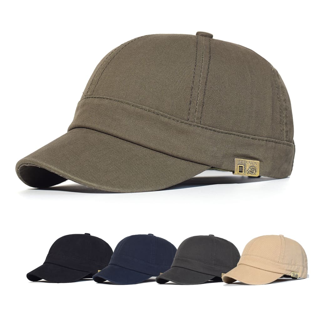 Men's Plain Short Brim Baseball Cap – view 2