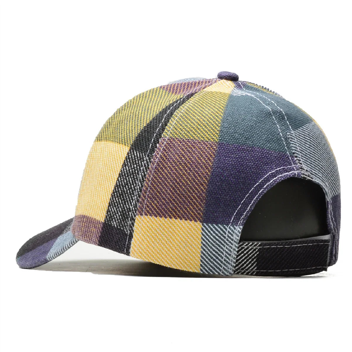 Simmonds Men's Plaid Cotton Baseball Cap – view 3