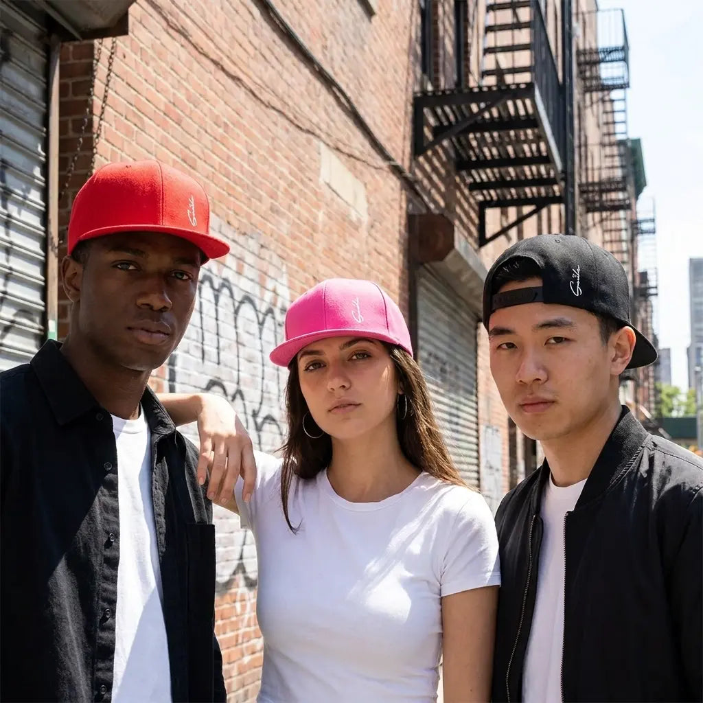 Smile Men's Cotton-Acrylic Snapback Baseball Cap – view 19