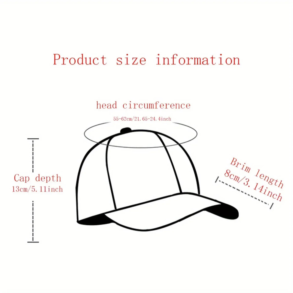 Smile Men's Cotton-Acrylic Snapback Baseball Cap – view 17