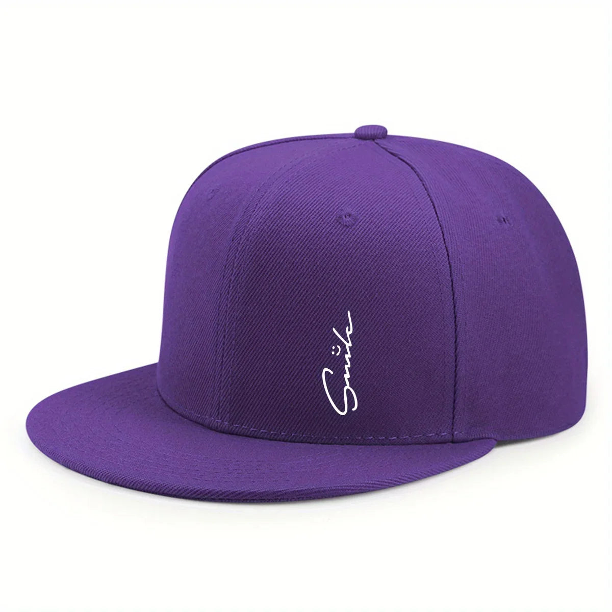 Smile Men's Cotton-Acrylic Snapback Baseball Cap – view 12