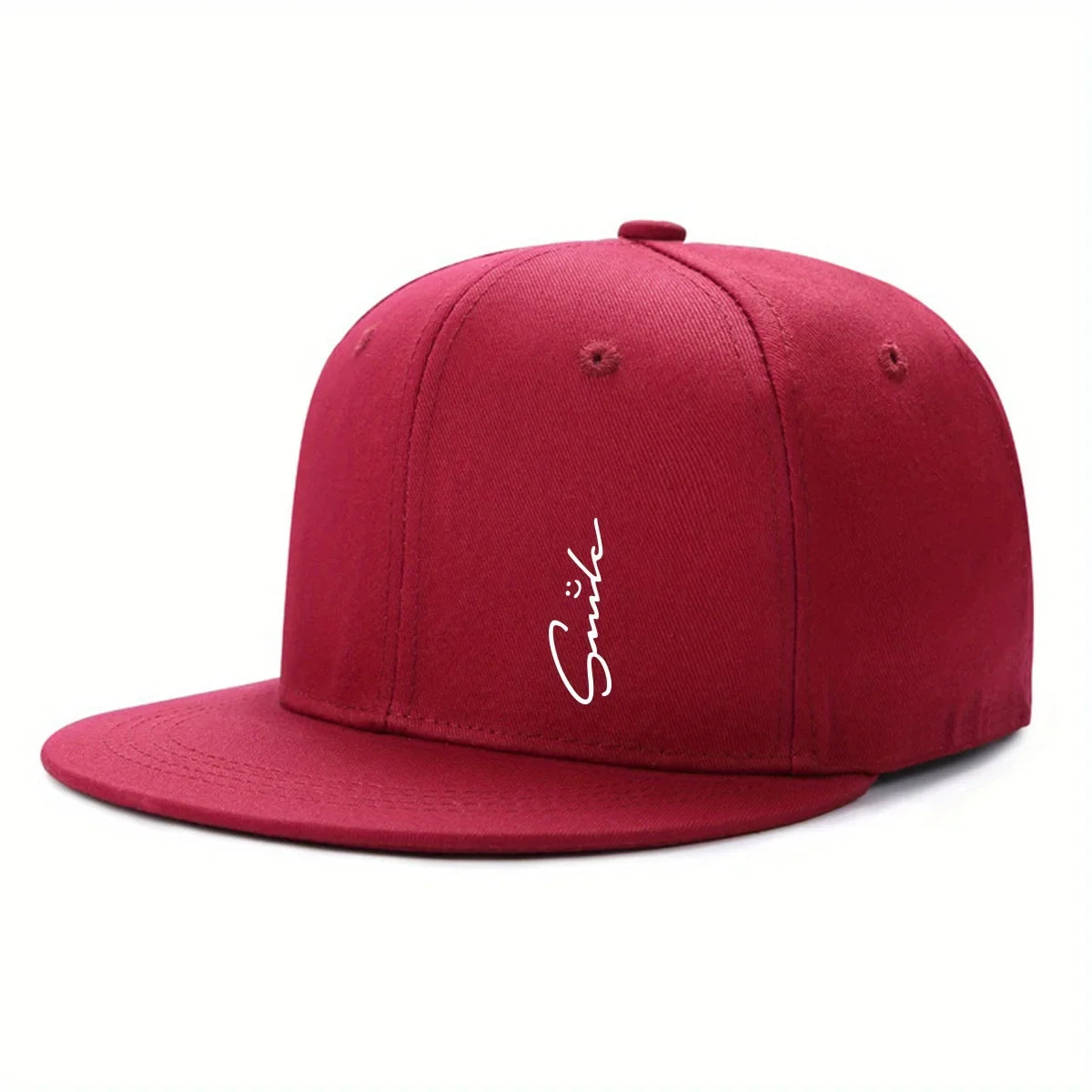 Smile Men's Cotton-Acrylic Snapback Baseball Cap – view 4