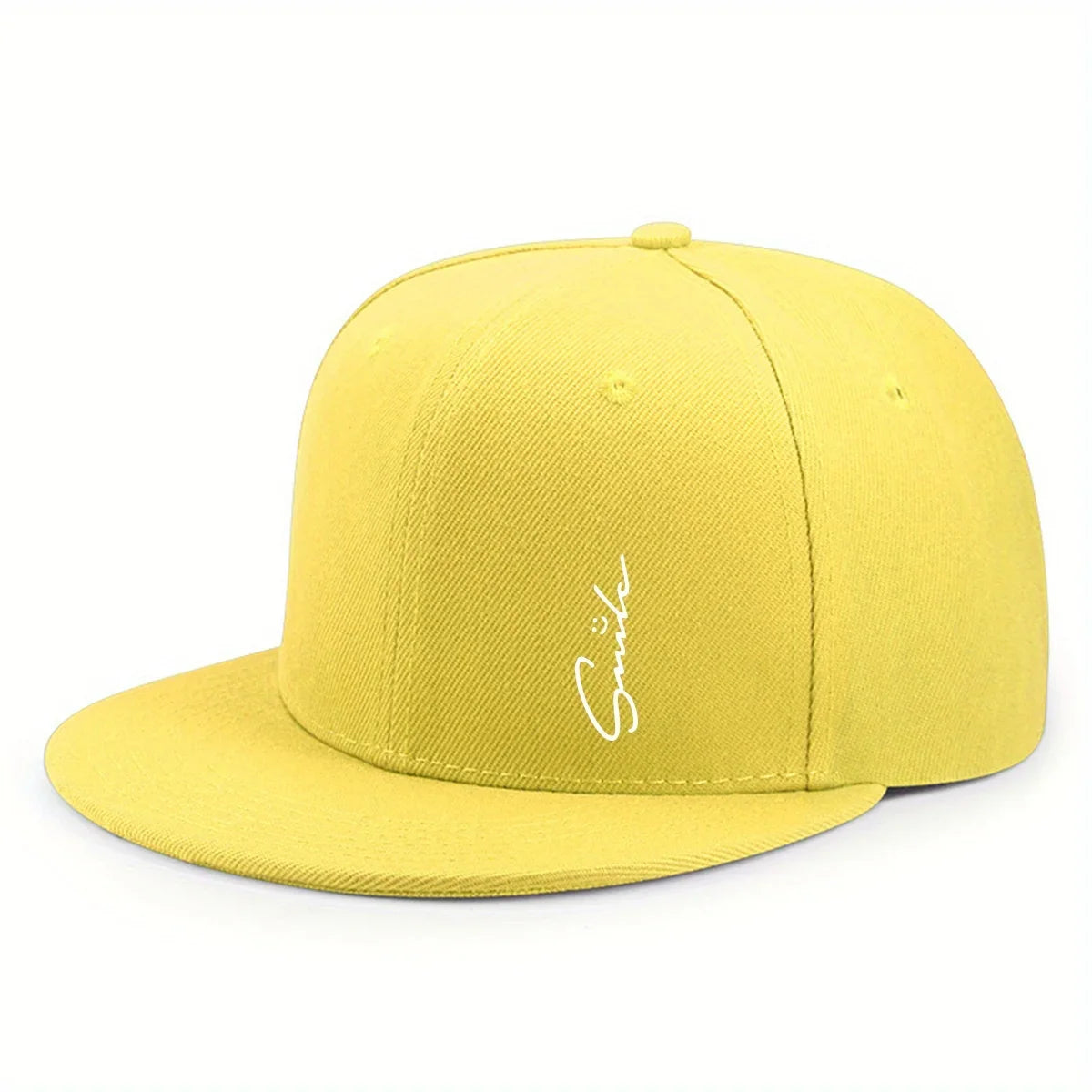 Smile Men's Cotton-Acrylic Snapback Baseball Cap – view 10