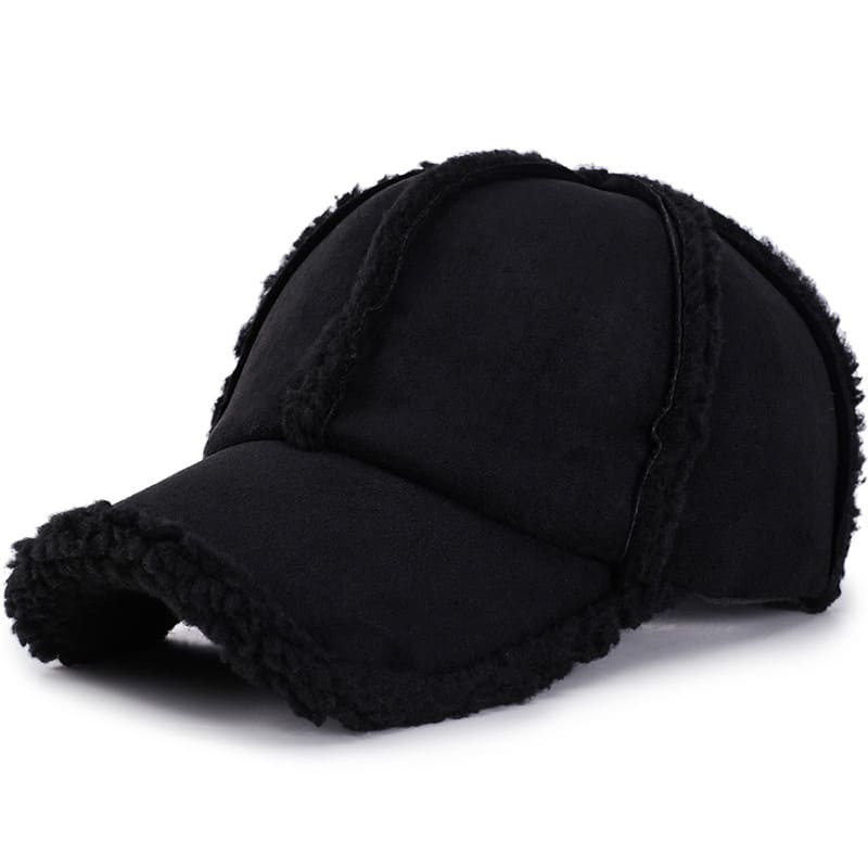 Men's Vegan Suede & Fleece Baseball Cap – view 1