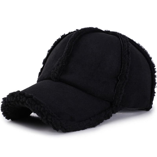 Men's Vegan Suede & Fleece Baseball Cap – view 1