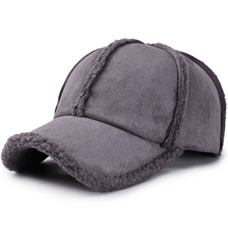 Men's Vegan Suede & Fleece Baseball Cap – view 5