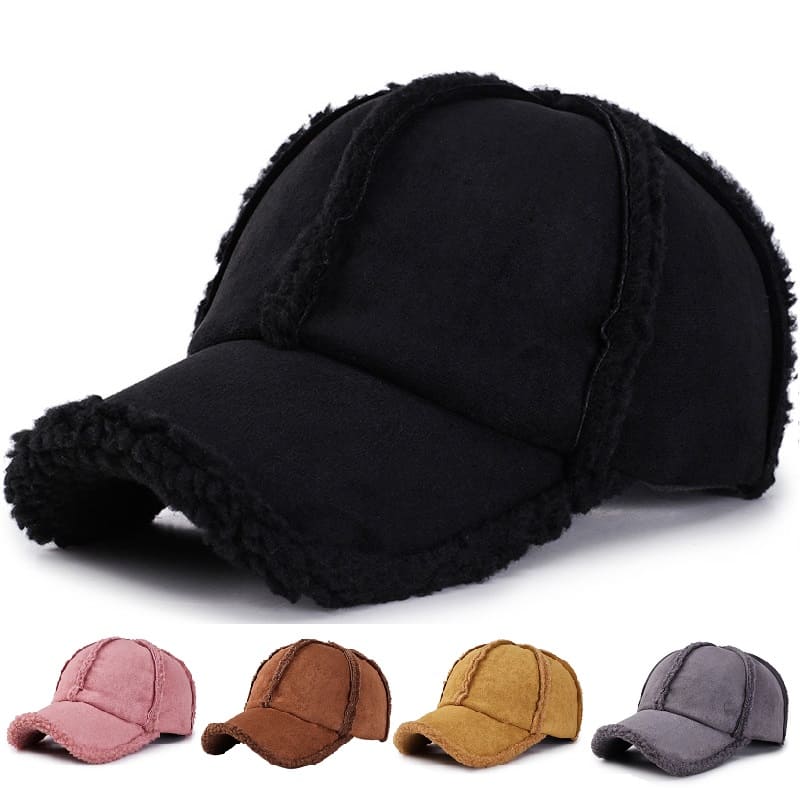 Men's Vegan Suede & Fleece Baseball Cap – view 2
