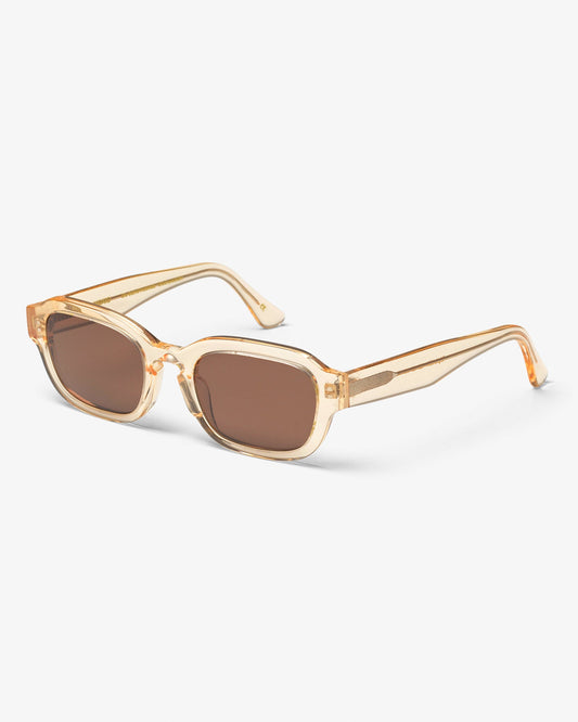 Amalfi Men's Bio-Based Acetate Sunglasses – UV400 Protection, Classic Everyday Frame | Sunny Orange / Brown
