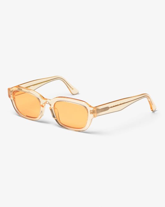 Amalfi Men's Bio-Based Acetate Sunglasses – UV400 Protection, Classic Everyday Frame | Sunny Orange / Orange