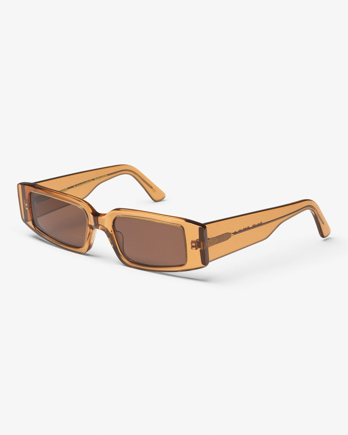 Men's Acetate Angled Rectangular Sunglasses – view 1