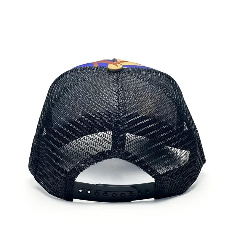 Supernatural Abstract Men's Cotton Trucker Baseball Cap – view 7