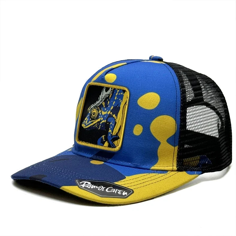 Supernatural Abstract Men's Cotton Trucker Baseball Cap – view 3
