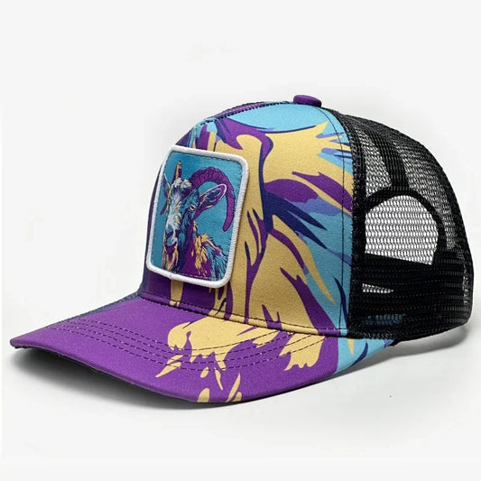 Supernatural Abstract Men's Cotton Trucker Baseball Cap – view 1