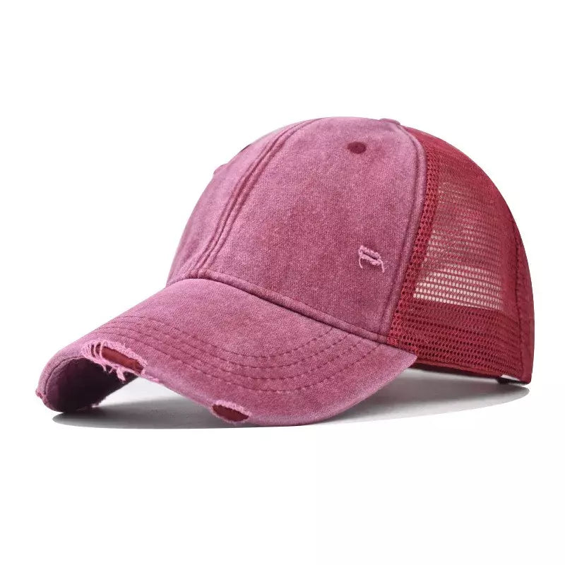 Sussex Men's Washed Cotton Trucker Baseball Cap – view 9