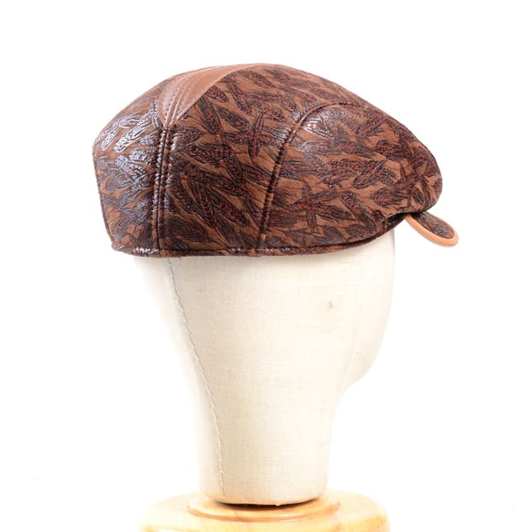 Sutton Men's Genuine Leather Flat Cap – view 9
