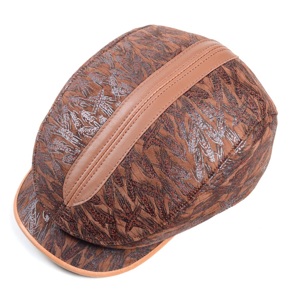 Sutton Men's Genuine Leather Flat Cap – view 2