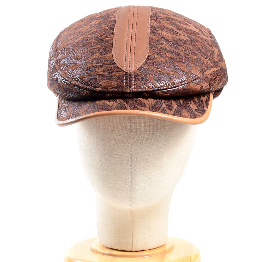 Sutton Men's Genuine Leather Flat Cap – view 6