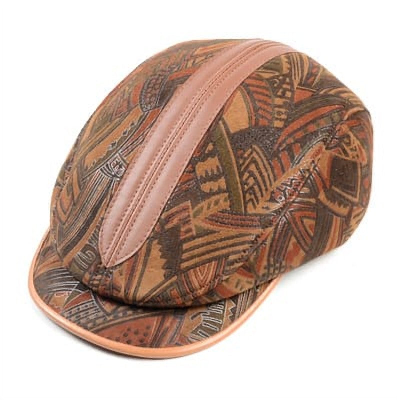 Sutton Men's Genuine Leather Flat Cap – view 4