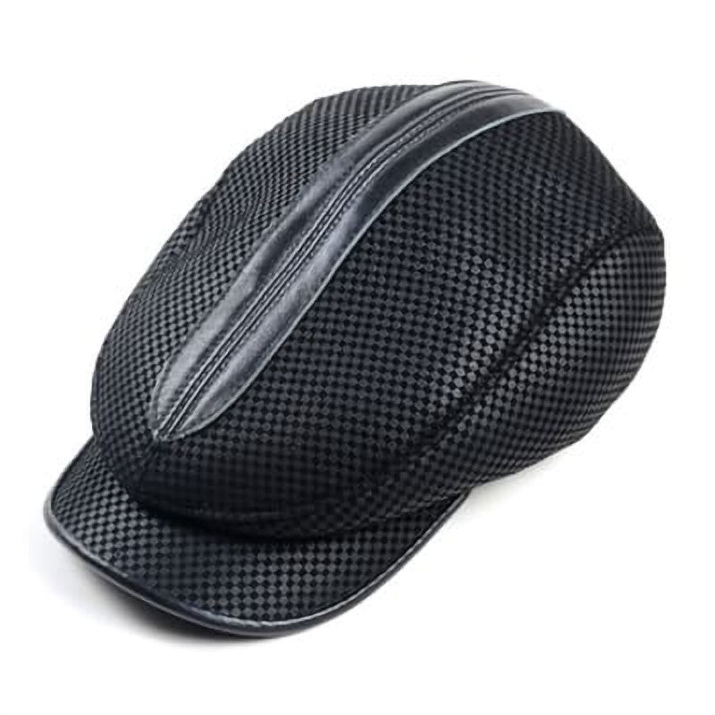 Sutton Men's Genuine Leather Flat Cap – view 5