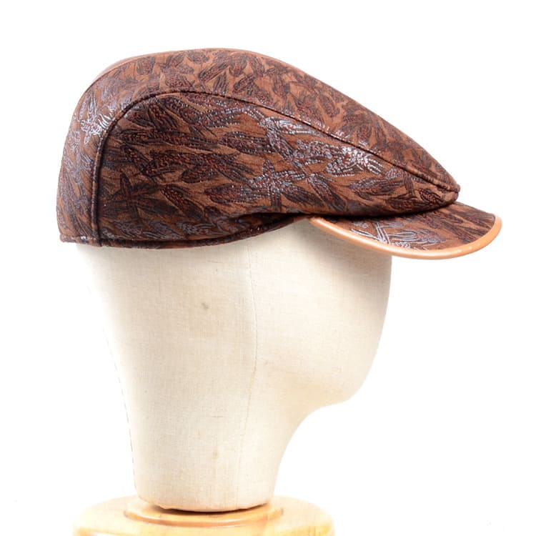 Sutton Men's Genuine Leather Flat Cap – view 8