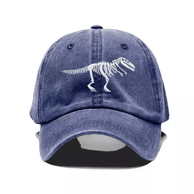 T-Rex Men's Dinosaur Skeleton Cotton Baseball Cap – view 9