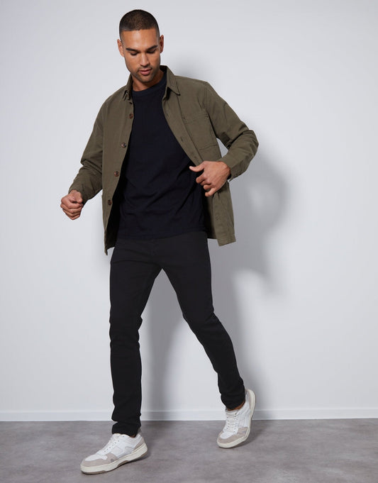 Skinny Fit Jeans in Black by SATRI & CO. – product view 1