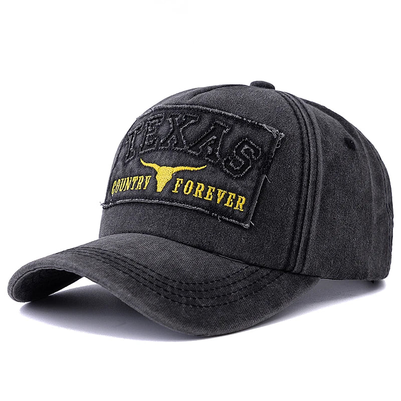 Texas Country Forever Men's Washed Cotton Baseball Cap – view 6