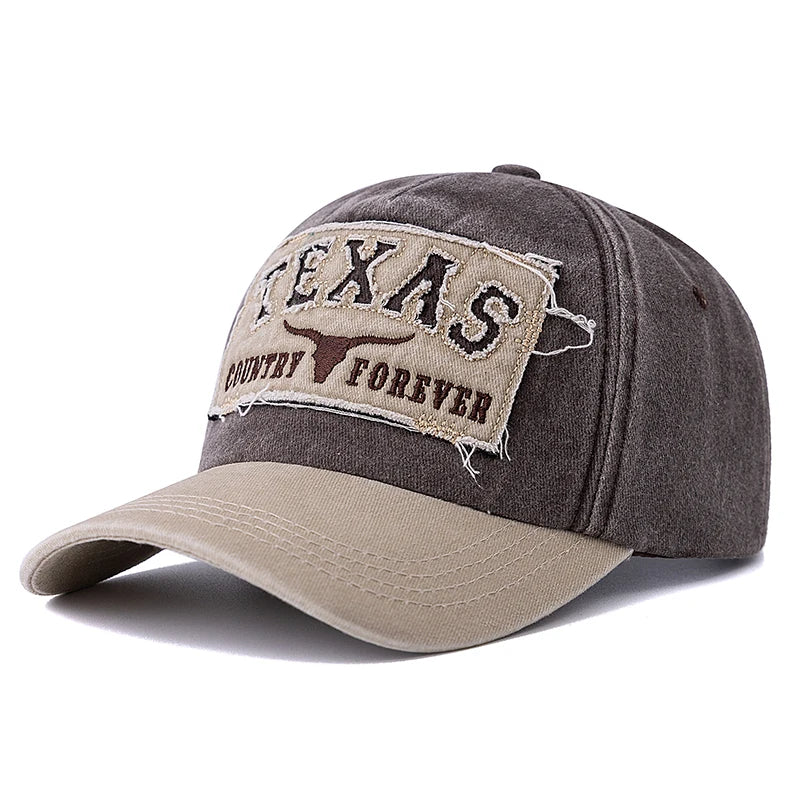 Texas Country Forever Men's Washed Cotton Baseball Cap – view 7