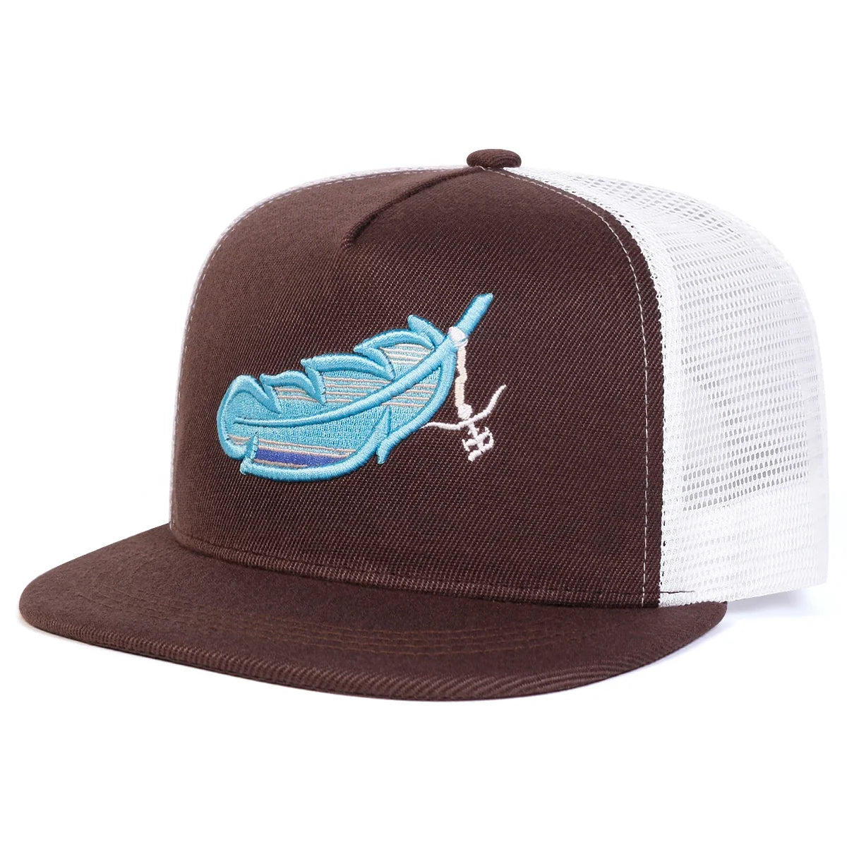 Feathered Outlaw Men's Trucker Baseball Cap – view 4
