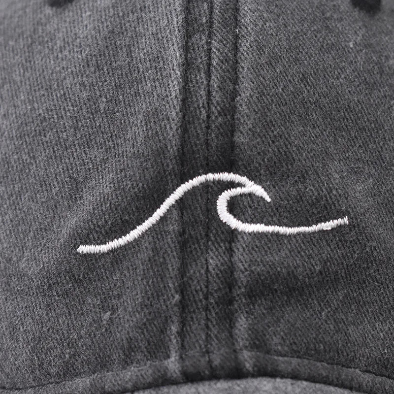 Wave Men's Washed Cotton Baseball Cap – view 15