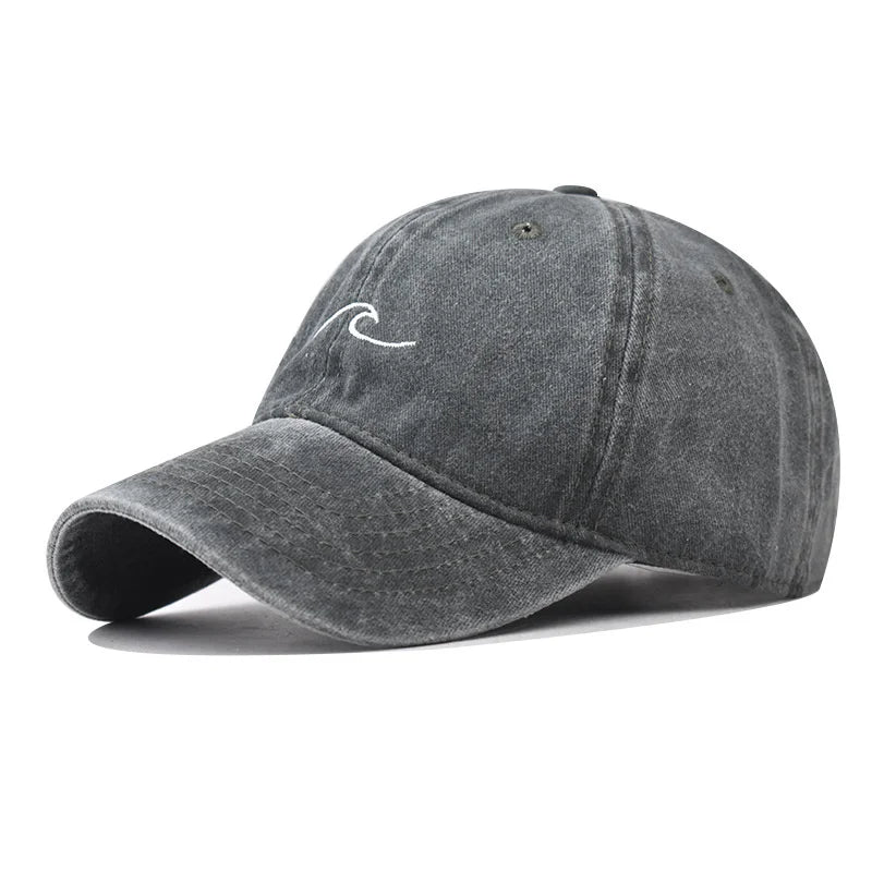Wave Men's Washed Cotton Baseball Cap – view 8