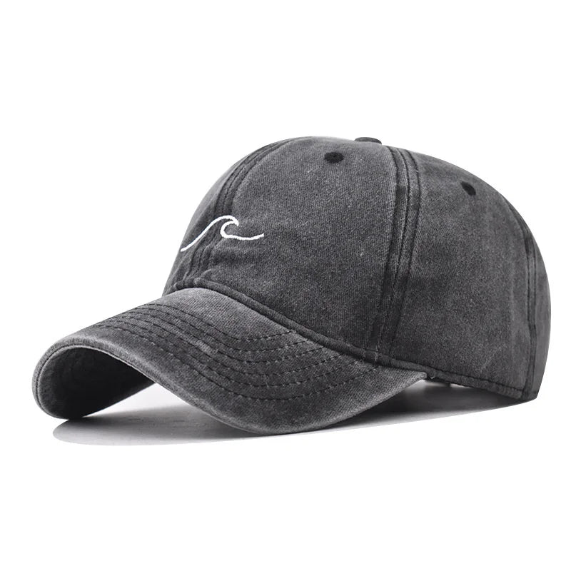 Wave Men's Washed Cotton Baseball Cap – view 9