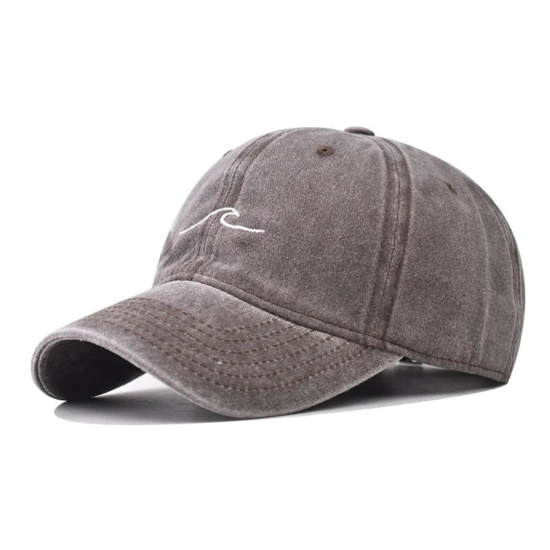 Wave Men's Washed Cotton Baseball Cap – view 4