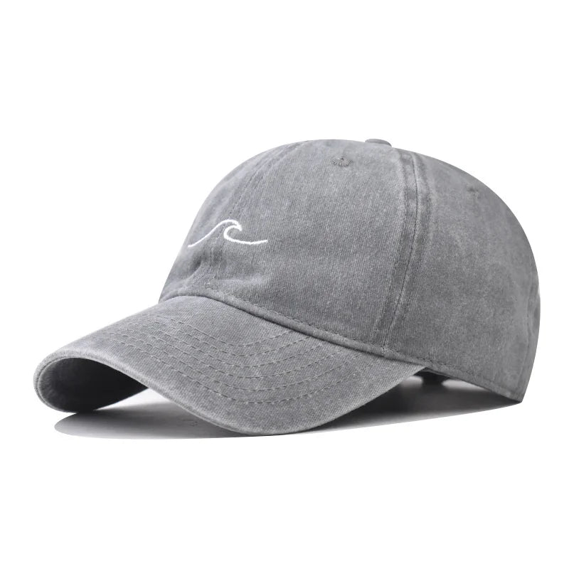 Wave Men's Washed Cotton Baseball Cap – view 3