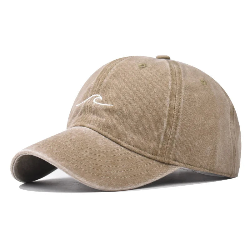 Wave Men's Washed Cotton Baseball Cap – view 6