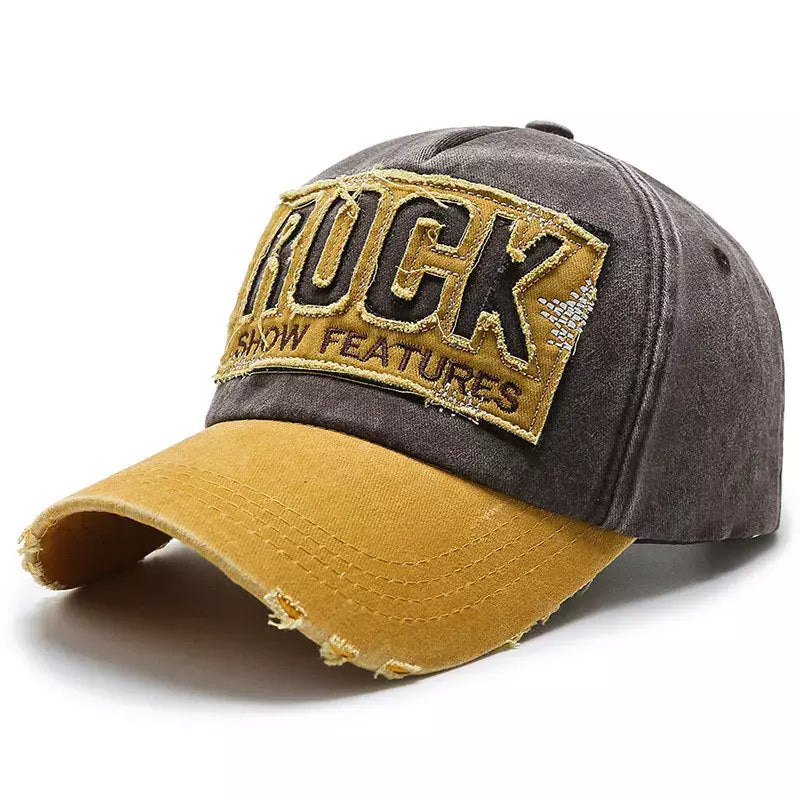Rock Men's Embroidered Cotton Baseball Cap – view 5