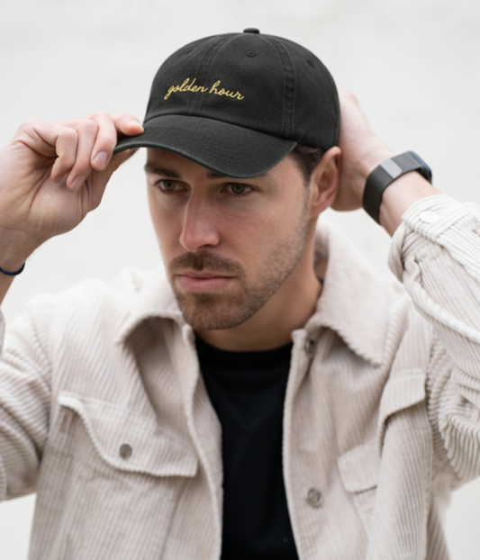 Golden Hour Men's Washed Cotton Baseball Cap – view 2