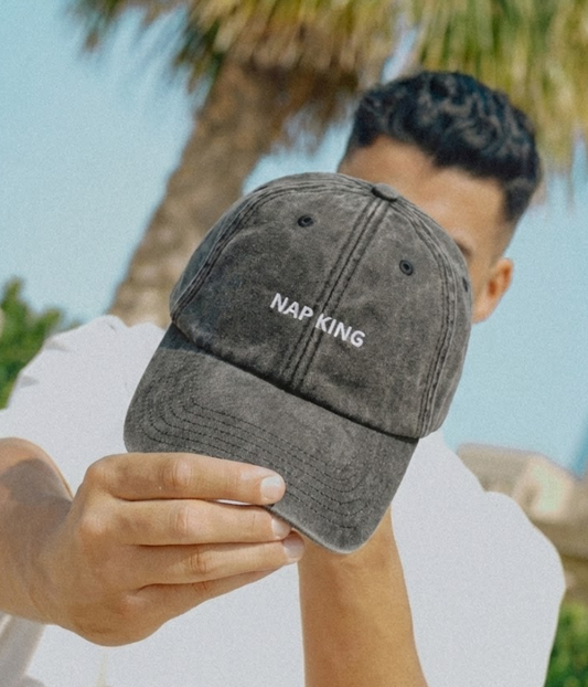 Nap King Men's Washed Cotton Baseball Cap – view 2