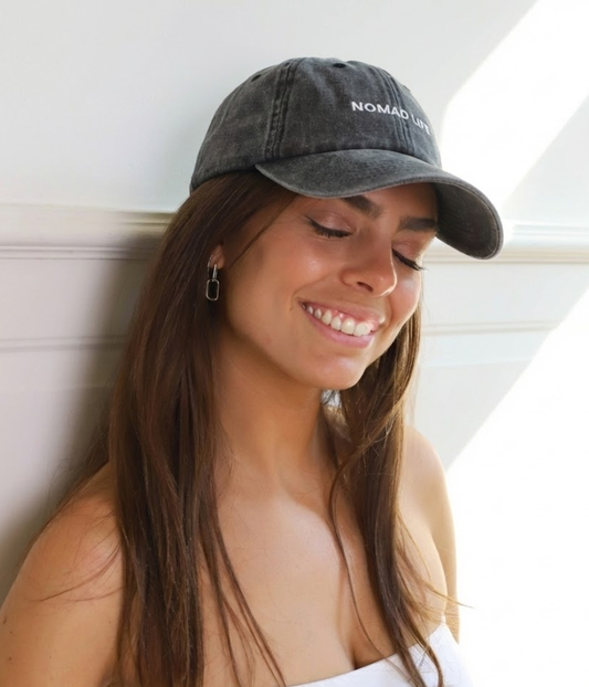 Nomad Life Men's Embroidered Washed Cotton Baseball Cap – view 2