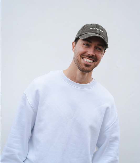 How Are Ya? Men's Washed Cotton Baseball Cap – view 2