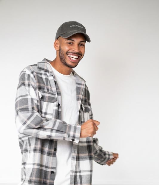 Sup Men's Embroidered Washed Cotton Baseball Cap – view 2