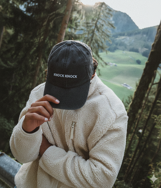 Knock Knock Men's Washed Cotton Baseball Cap – view 2